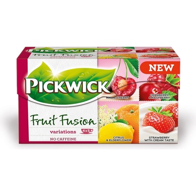 Pickwick Ovocný čaj variace Třešeň 20 x 1,75 g