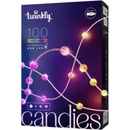 Twinkly Candies LED osvětlení pro vánoční stromek TWKP100RGB-T 6 m 100 světel ve tvaru perel