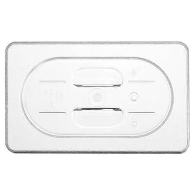 Vieko pre polykarbonátové nádoby GN 1/9, priehľadné 17,6 x 10,8 cm 864166H
