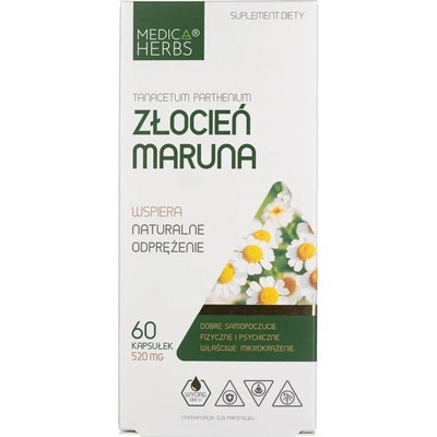 Medica Herbs Feverfew 520 mg 60 kapsúl