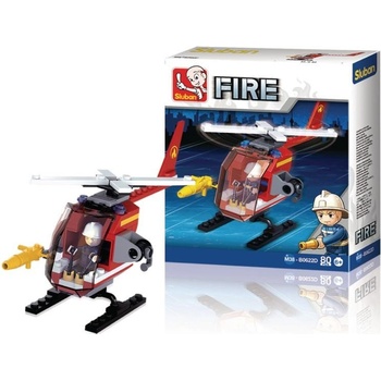 Sluban B0622D Hasiči Helicopter