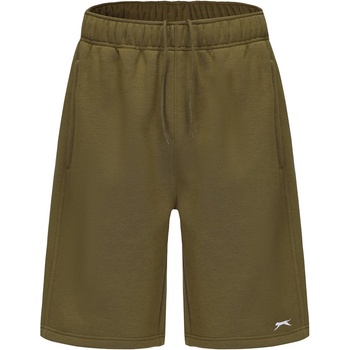 Image 1 of Slazenger Мъжки поларени къси панталони Slazenger Fleece Shorts Mens - Khaki
