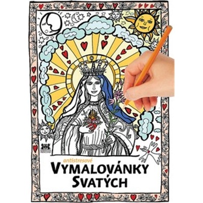 Antistresové vymalovánky svatých