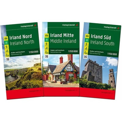 Freytag & Berndt mapa Ireland North-Central-South 1:150 t. - set 3 map