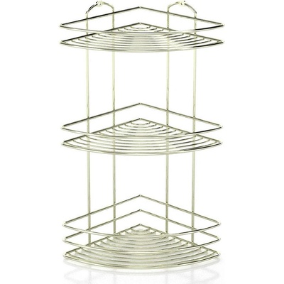 Tekno-Tel ПОСТАВКА ЗА БАНЯ tekno tel bk-023g , 3 нива , ъгъл , златисто (7777150050)