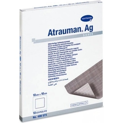 Kompres Atrauman AG sterilný 10 x 10 cm 10 ks
