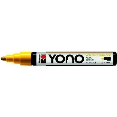 Marabu YONO akrylový popisovač 1,5-3 mm - žlutý