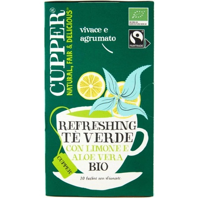 Cupper Bio zelený čaj 20 x 1,75 g