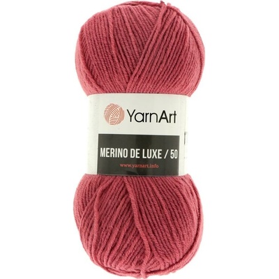 YarnArt Merino De Luxe 50 570 pudrově růžová