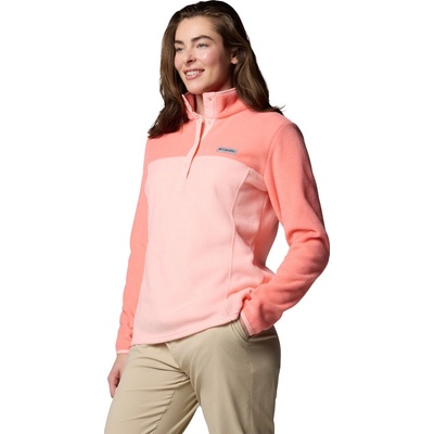 Columbia Benton Springs 1/2 Snap Pull Over II Pink Sand