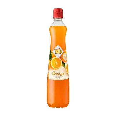 YO ovocný sirup pomaranč bez cukru 0,7 l