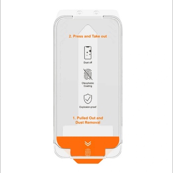 4smarts Калено стъклено защитно покритие за дисплея на iPhone 17e, iPhone 16e, iPhone 14, iPhone 13, iPhone 13 Pro - 4smarts Second Glass X-Pro Glass (прозрачен) (bulk) (541424)