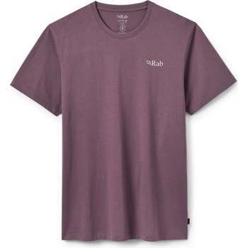 Rab Мъжка тениска Rab Stance Mountain Peak Tee T-shirt - Dark Iris (216-7521-0211)