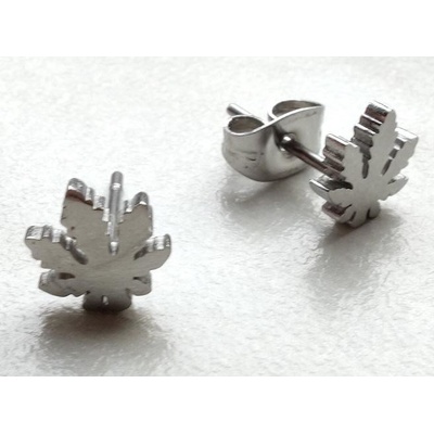 Blingstar Weed Leaf silver 1888