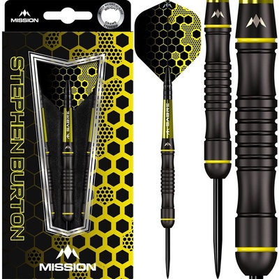 steel Mission Stephen Burton Black Titanium 25g, 90% wolfram