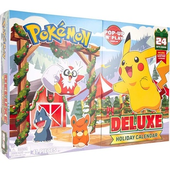 Jazwares Pokémon adventný kalendár DELUXE 2025 (figúrkový - 6 cm)