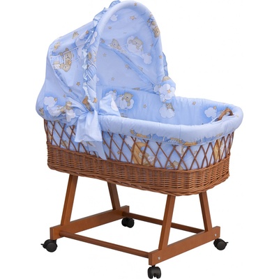 Scarlet Proutěný koš s boudičkou Mráček modrá – Hledejceny.cz