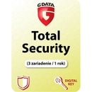 G Data Total Security 3 lic. 12 mes.