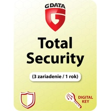 G Data Total Security 3 lic. 12 mes.