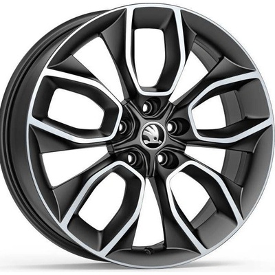 Škoda Crater 7x19 5x112 ET43 matt black