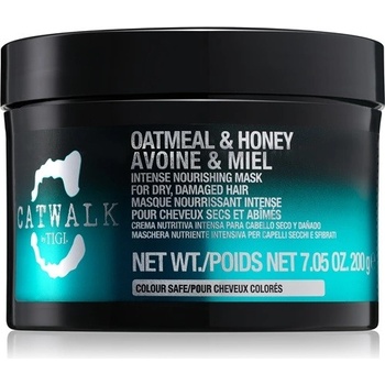 Tigi Catwalk Oatmeal & Honey Intense Nourishing Mask pre suché a zničené vlasy 200 g
