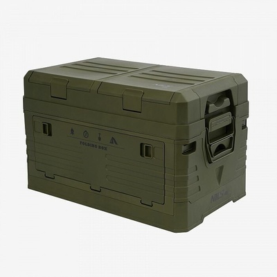 NILS Camp Skladací box s vekom NCB4003 42 l zelený