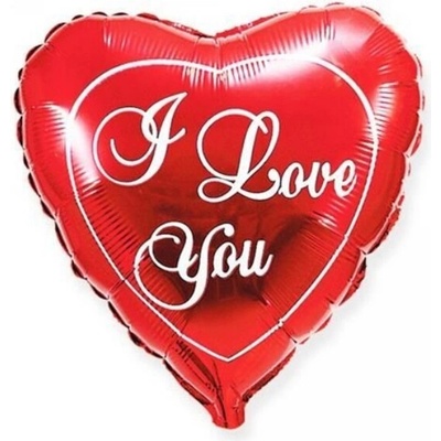 balón foliový I LOVE YOU srdce 45 cm