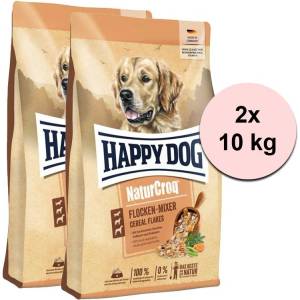 Happy Dog NaturCroq Flocken Mixer 2 x 10 кг