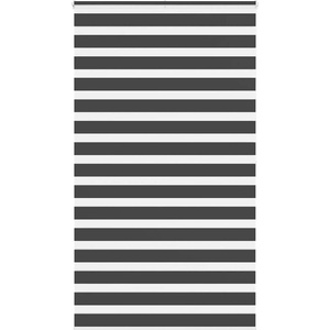 vidaXL Зеброва щора 130x200 см ширина на плата 125, 9 см полиестер (4014267)