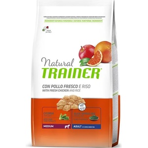 Natural Trainer Natural Adult Medium, пиле и ориз 12кг