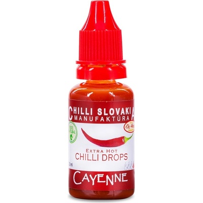 Chilli Manufaktura CHILLI DROPS Cayenne 20 ml