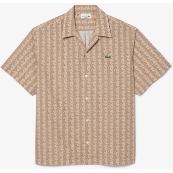 Image 1 of Lacoste Mono Shirt - Brown IRP