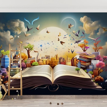 Decono Детски Фототапет Книга на Знанията