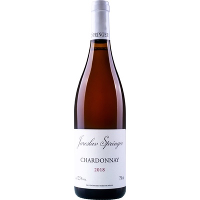 Jaroslav Springer Chardonnay 2022 13% 0,75 l (holá láhev)