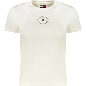 Tommy Hilfiger Дамска тениска с къси ръкави tommy hilfiger, Размер l, Цвят Бяло (dw0dw22807_biybl)