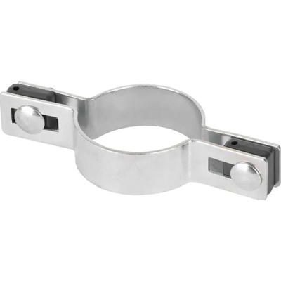 Objímka Strend Pro EUROSTANDARD, 48 mm, priebežná, pozinkovaná, na okrúhly stĺpik