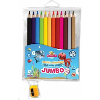 Astra Mini Mini Jumbo 12ks + strúhadlo 312221009