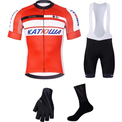 Bonavelo mega set KATUSHA čierna/červená/biela