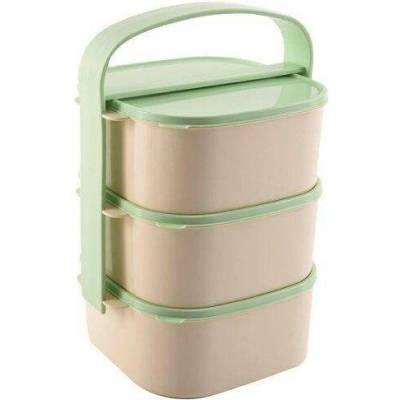 Jídlonosič 3D (3x1,15l) ALMI plus, čtverc., plast