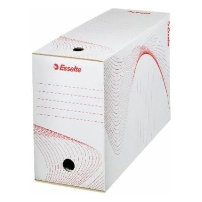 Esselte Archivní box 150 mm bílý/červený