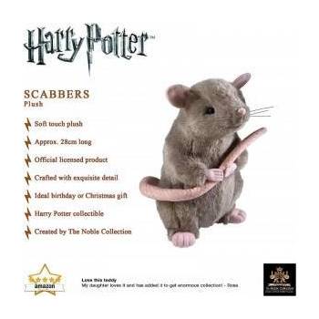 The Noble Collection Harry Potter Scabbers plush toy 23cm