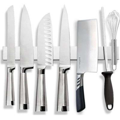 Vyrobce Magnetická lišta na nože a kuchyňské náčiní, délka 40 cm – Zboží Dáma