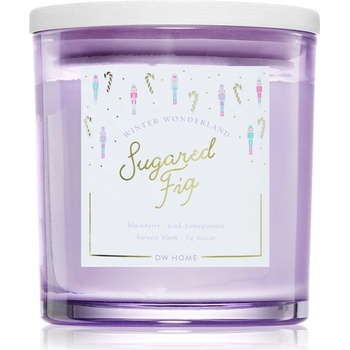DW HOME Winter Wonderland Sugared Fig ароматна свещ 374 гр