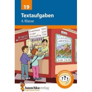 Mathe 4. Klasse Übungsheft - Textaufgaben (ISBN: 9783881000192)