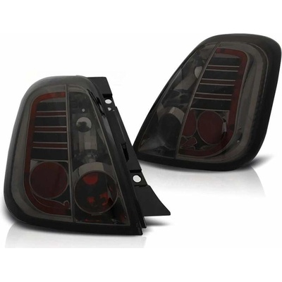 ZADNÍ SVĚTLA, SVĚTLOMETY, LAMPY FIAT 500, 2007-, LED KOUŘOVÉ