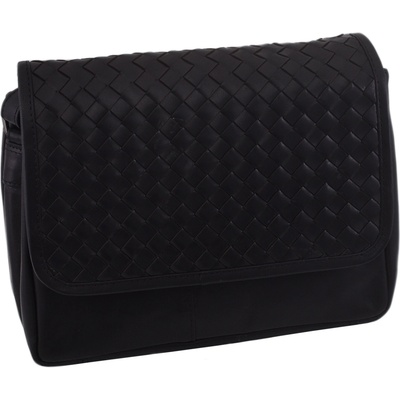 Mercucio dámská kožená crossbody kabelka černá 390220