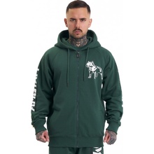 Amstaff mikina na zips Logo 2.0 green