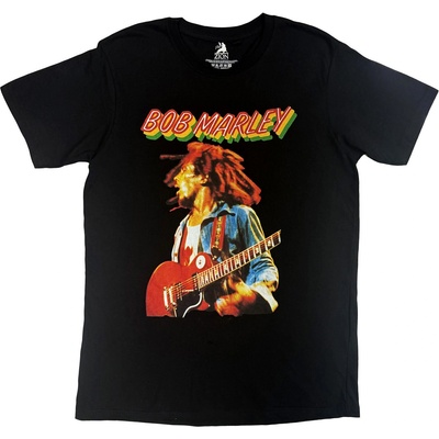 Bob Marley Live Concert (Back Print) Black M Риза (BMATS65MB02)