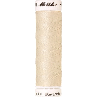 Nitě SERALON 100m na univerzální šití, polyester AMANN Mettler - více barev 6677: 0778 krémová