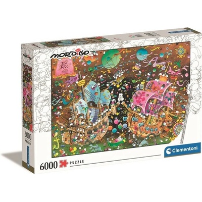 Puzzle Mordillo - Kiss, 6000 ks